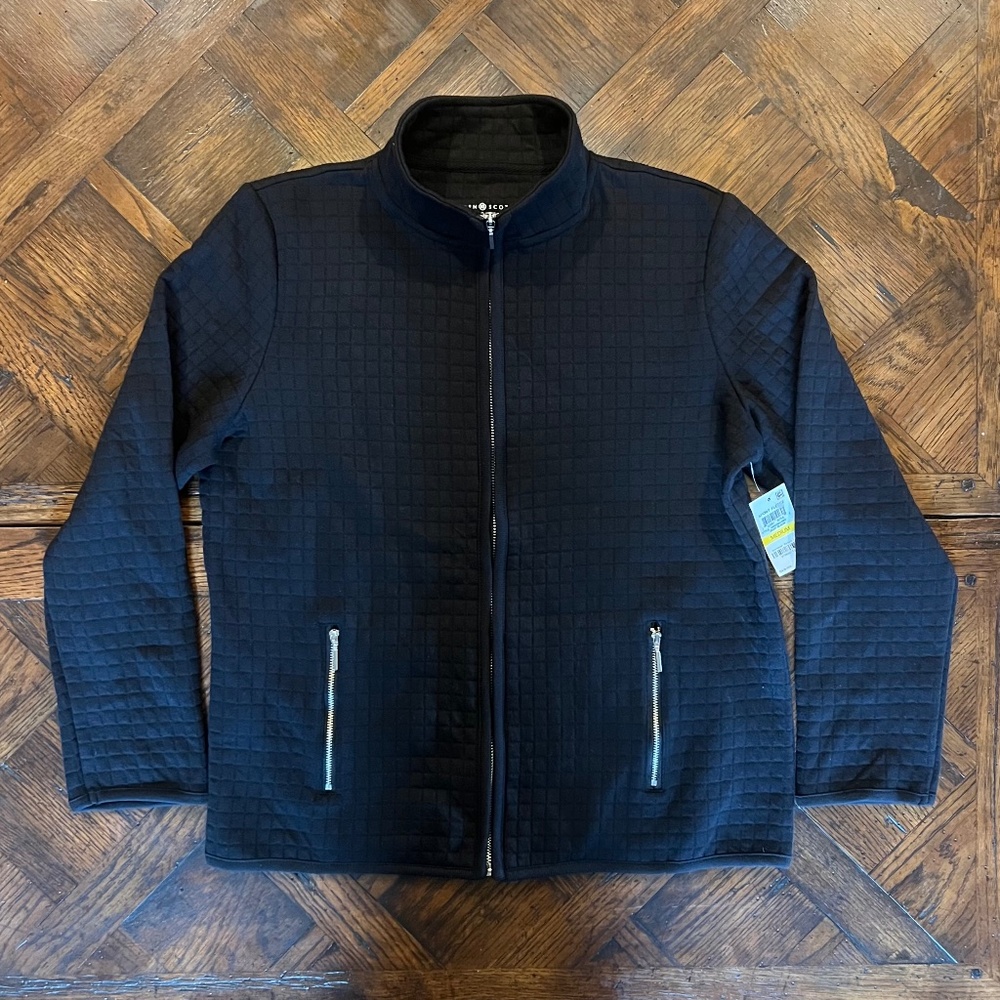 Karen Kane Sport Black Waffle Jacket Size M